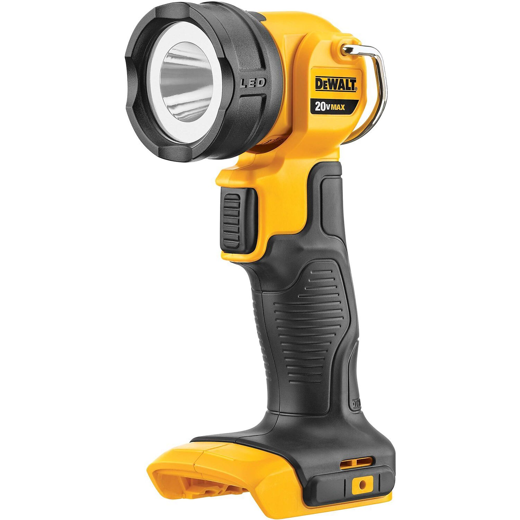 DEWALT, 20V MAX LED Work Light / Flashlight, Light Output 110 lumen, Light Bulb Type LED, Model# DCL040
